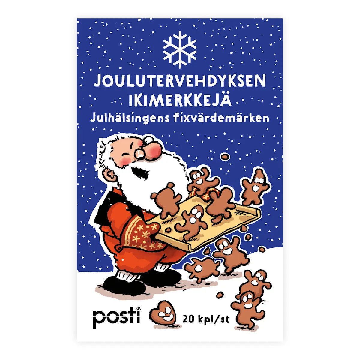 Pipariparaati -joulutervehdyksen ikimerkki, 20 merkin arkki