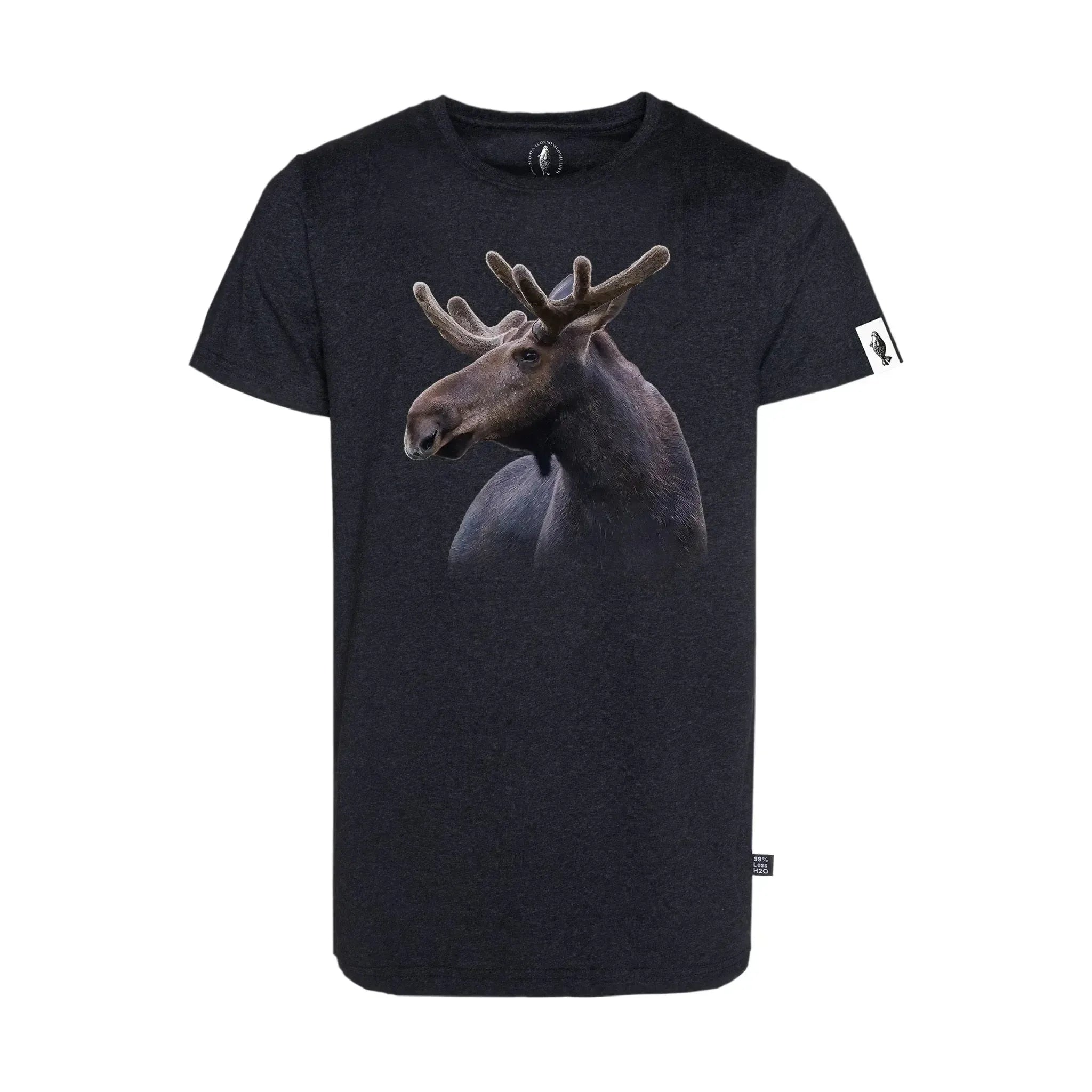 HIILI t-paita: Hirvi-T-paidat-Suomen luonnonsuojeluliiton Luontokauppa