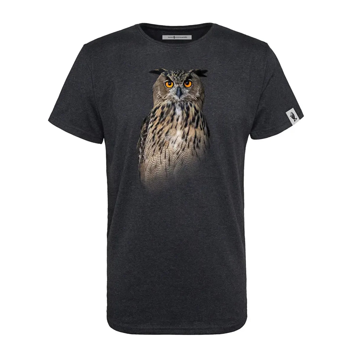 HIILI -t-paita: Huuhkaja-T-paidat-Suomen luonnonsuojeluliiton Luontokauppa