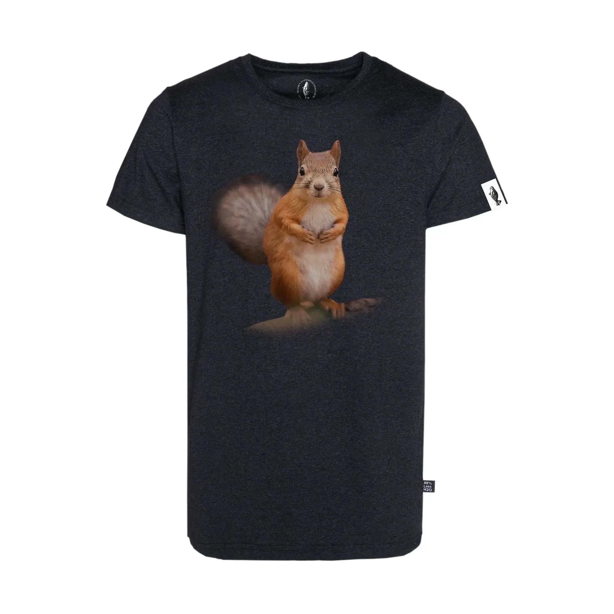HIILI t-paita: Orava-T-paidat-Suomen luonnonsuojeluliiton Luontokauppa