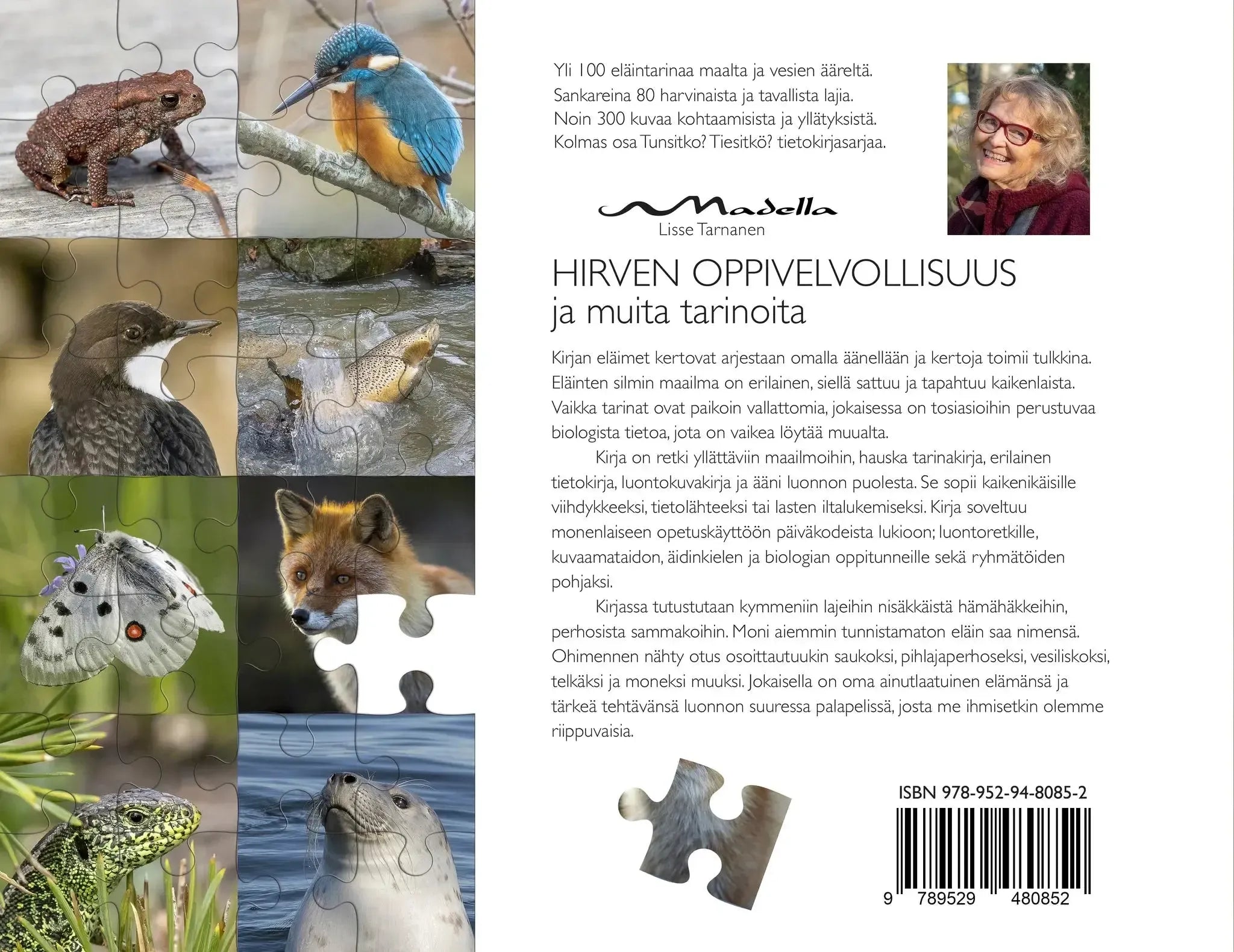 Hirven oppivelvollisuus ja muita tarinoita-Eläinaiheiset kirjat-Suomen luonnonsuojeluliiton Luontokauppa