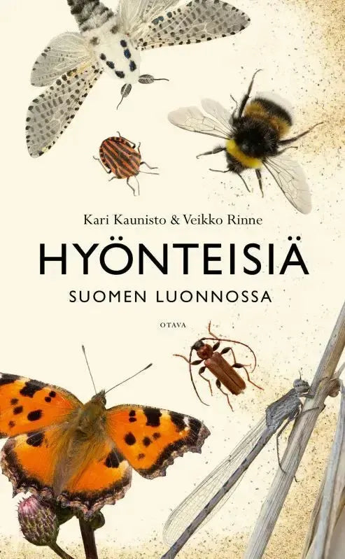 Hyönteisiä Suomen luonnossa-Hyönteisaiheiset kirjat-Suomen luonnonsuojeluliiton Luontokauppa