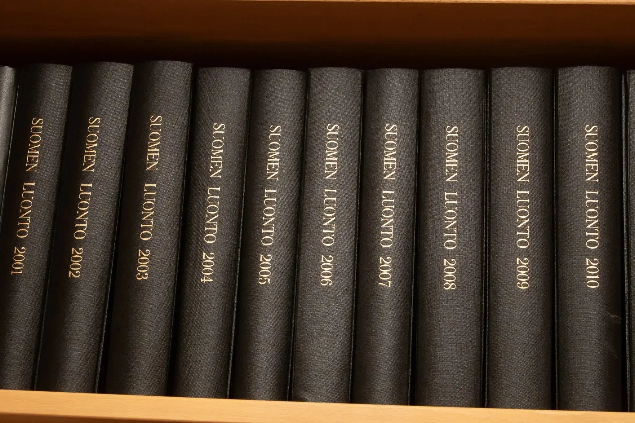 Kirjasidotut Suomen Luonto -vuosikerrat-Muut kirjat-Suomen luonnonsuojeluliiton Luontokauppa