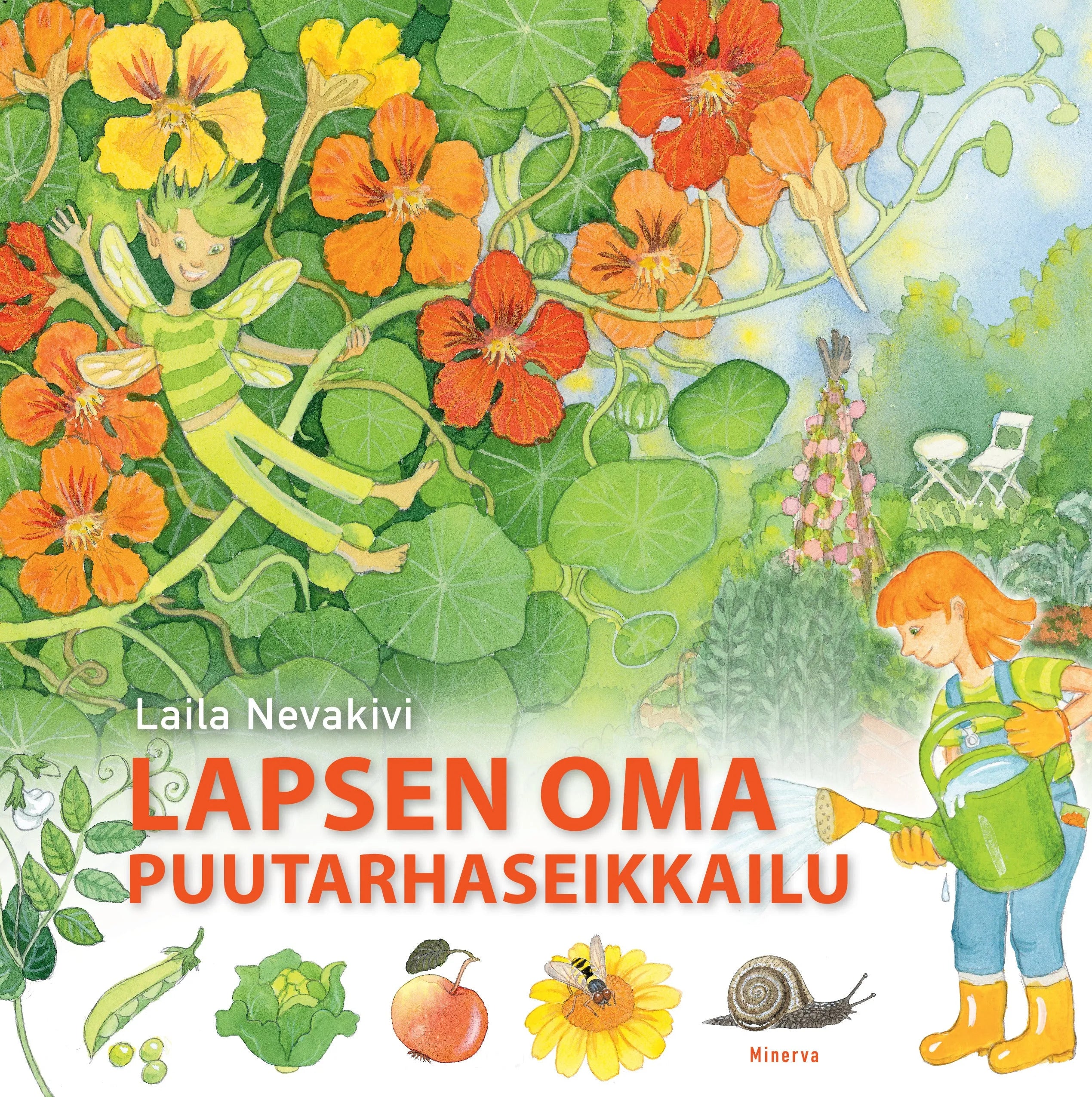 Lapsen oma puutarhaseikkailu