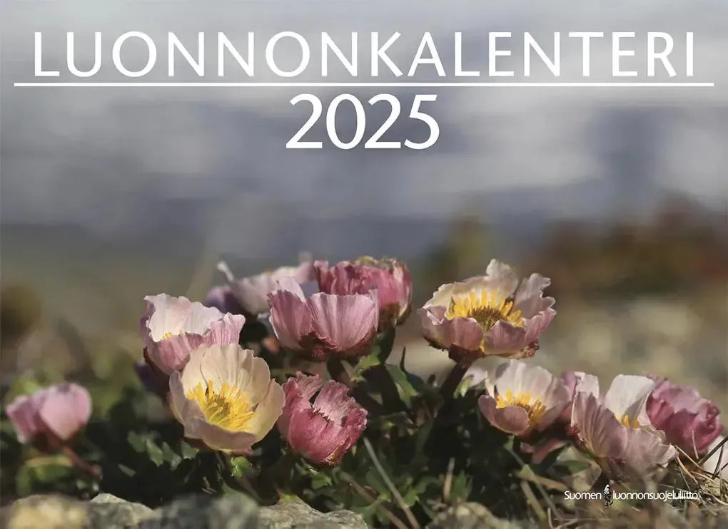 Luonnonkalenteri 2025-Luonnonkalenteri-Suomen luonnonsuojeluliiton Luontokauppa