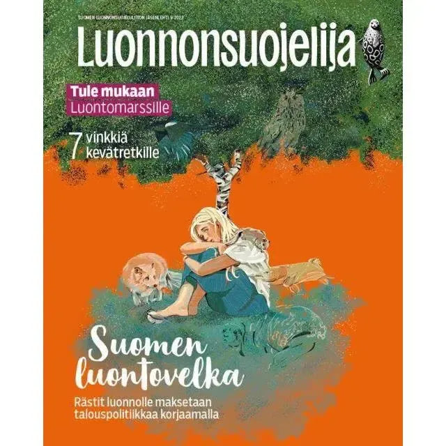 Suomen luonnonsuojeluliitto-Luonnonsuojelija 1/2023-kansi