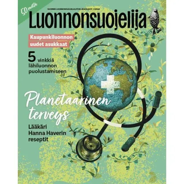 Suomen luonnonsuojeluliitto-Luonnonsuojelija 1/2024-kansi