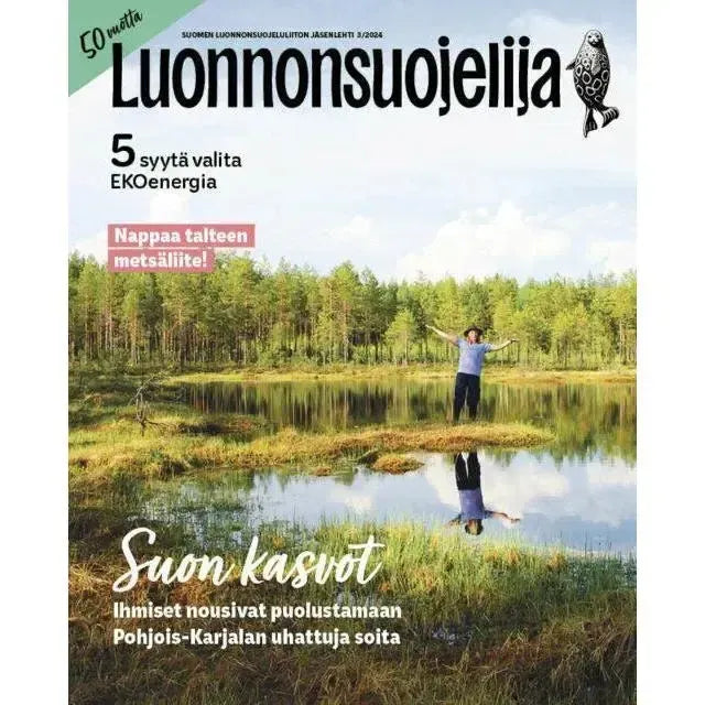 Suomen luonnonsuojeluliitto-Luonnonsuojelija 3/2024-kansi