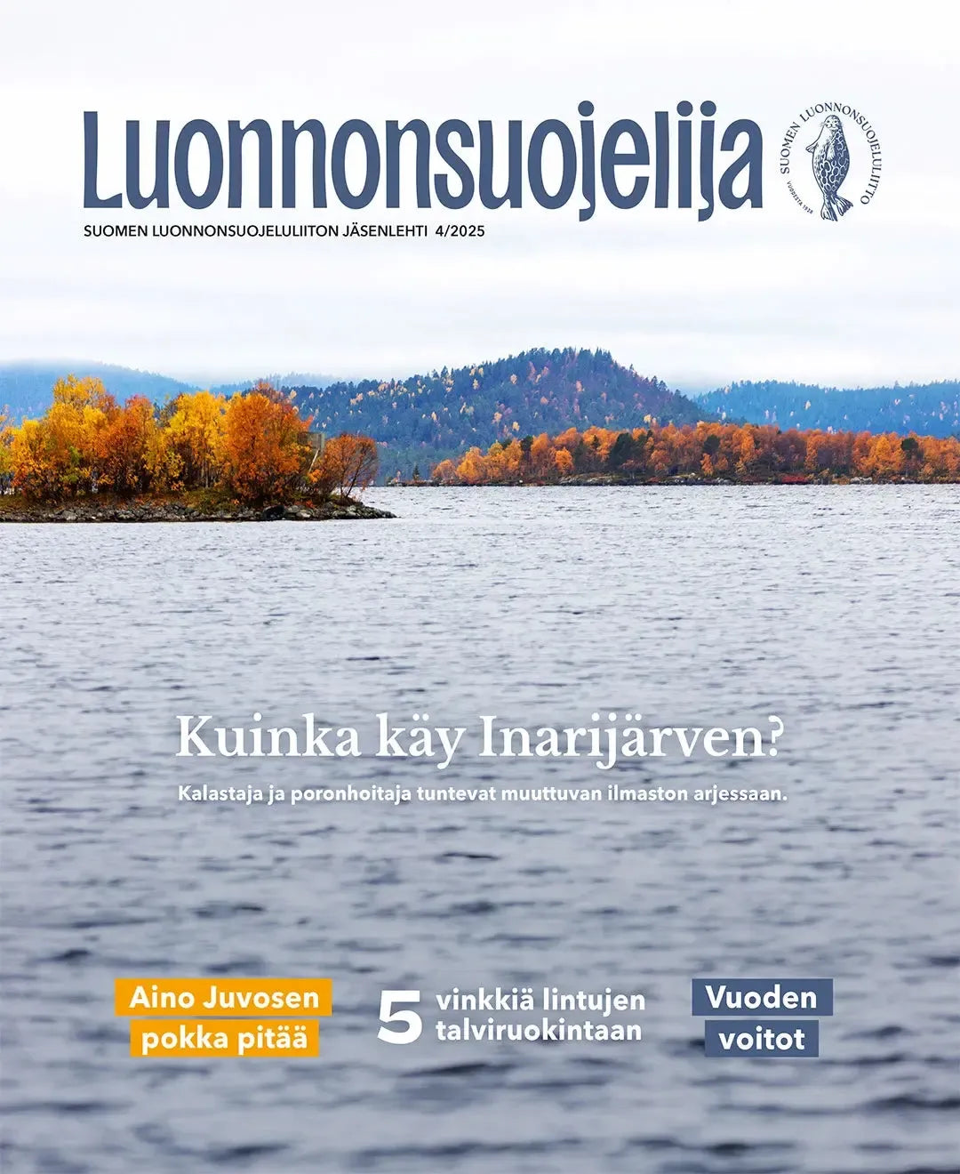 Luonnonsuojelija 4/2025-Luonnonsuojelija -lehti-Suomen luonnonsuojeluliiton Luontokauppa