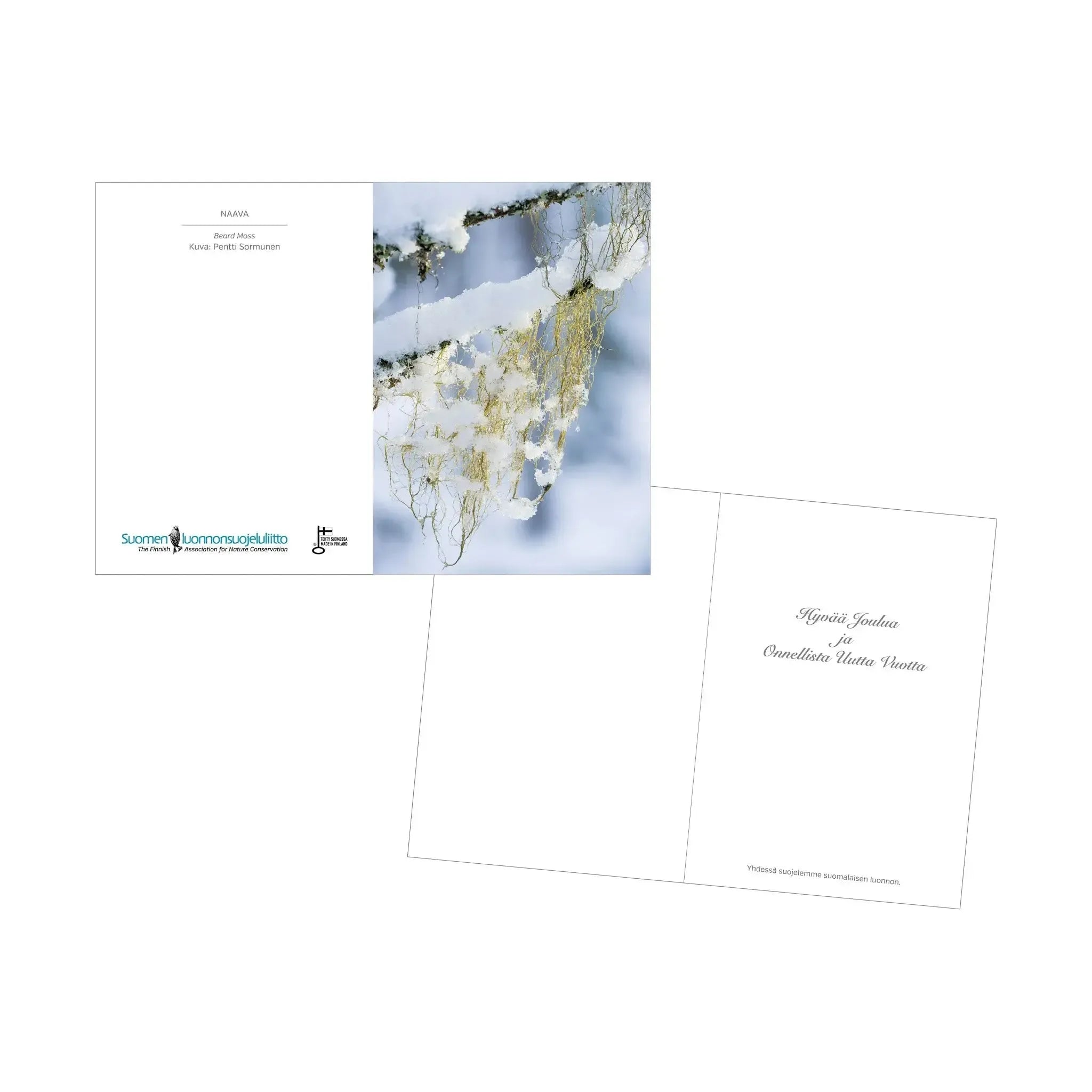 Naava -joulukortti-Joulukortit-Suomen luonnonsuojeluliiton Luontokauppa