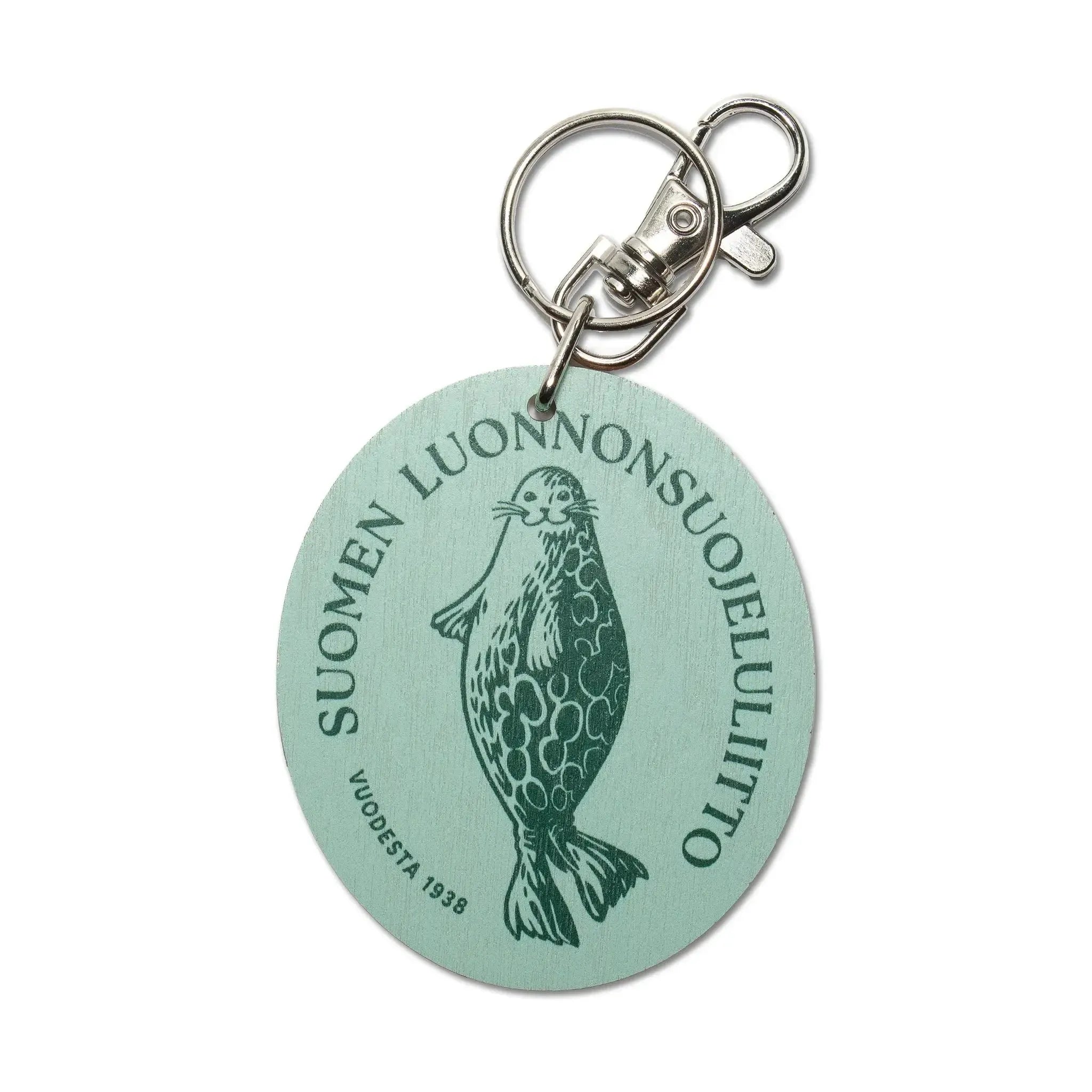 Norppa -avaimenperä (vaahtopää)-Avaimenperät ja heijastimet-Suomen luonnonsuojeluliiton Luontokauppa