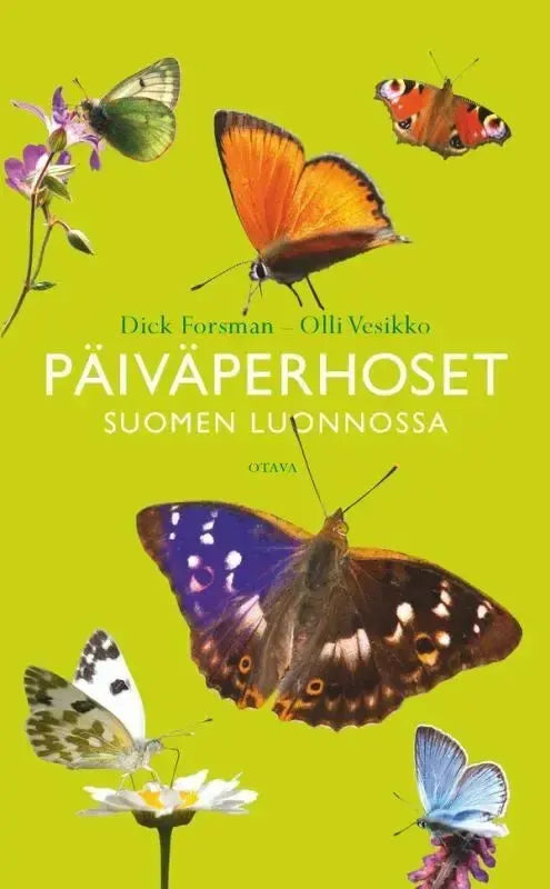 Päiväperhoset Suomen luonnossa-Hyönteisaiheiset kirjat-Suomen luonnonsuojeluliiton Luontokauppa