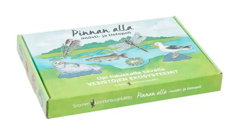 Pinnan alla -muisti- ja tietopeli-Muisti- ja tietopelit-Suomen luonnonsuojeluliiton Luontokauppa