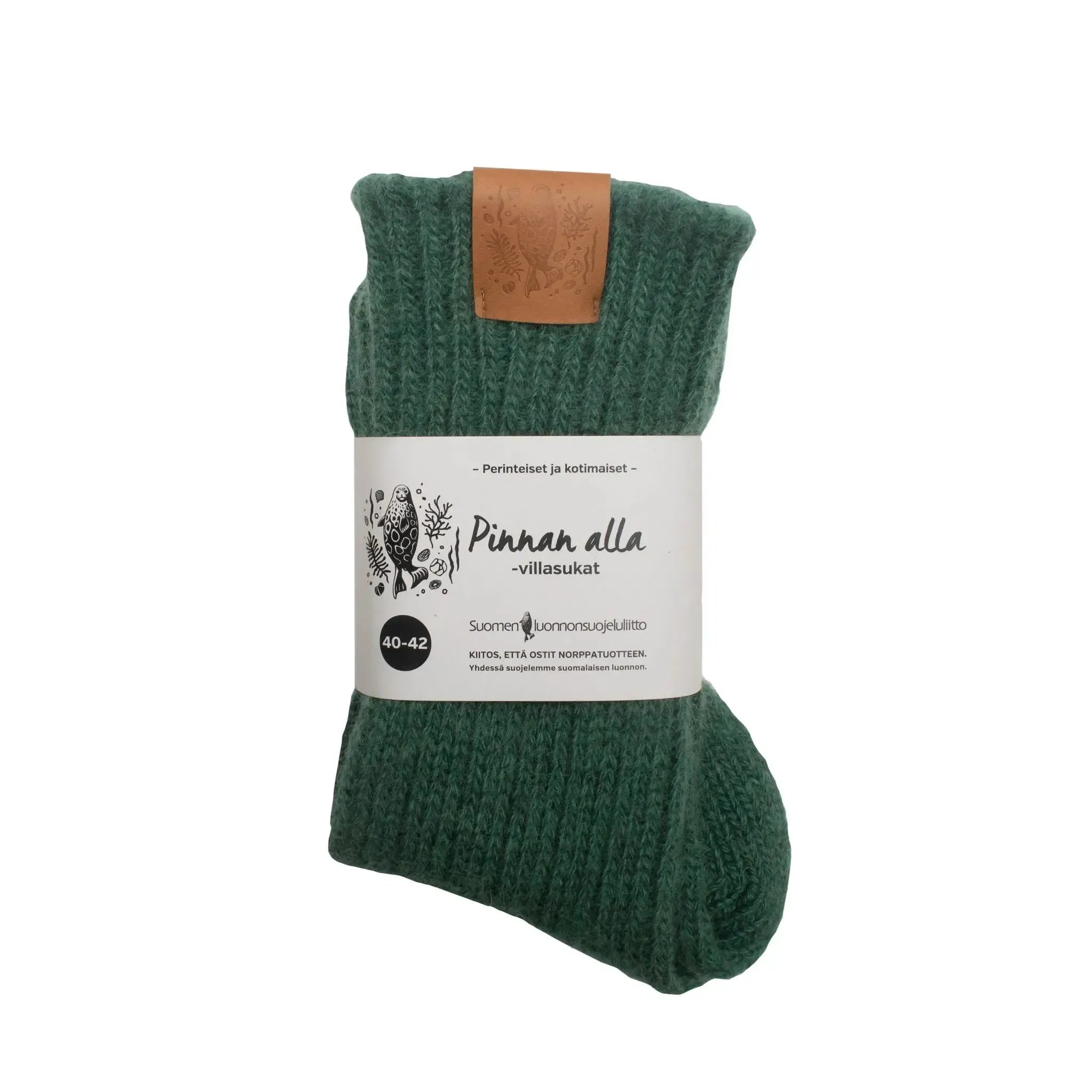 Pinnan alla -villasukat-Villasukat-Suomen luonnonsuojeluliiton Luontokauppa