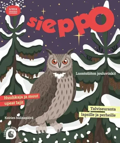 Sieppo 6/2024-Sieppo -lehti-Suomen luonnonsuojeluliiton Luontokauppa