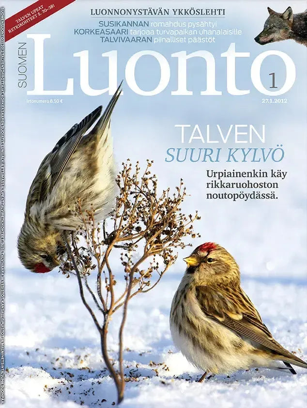 Suomen Luonto 1/2012-Suomen Luonto -lehti-Suomen luonnonsuojeluliiton Luontokauppa