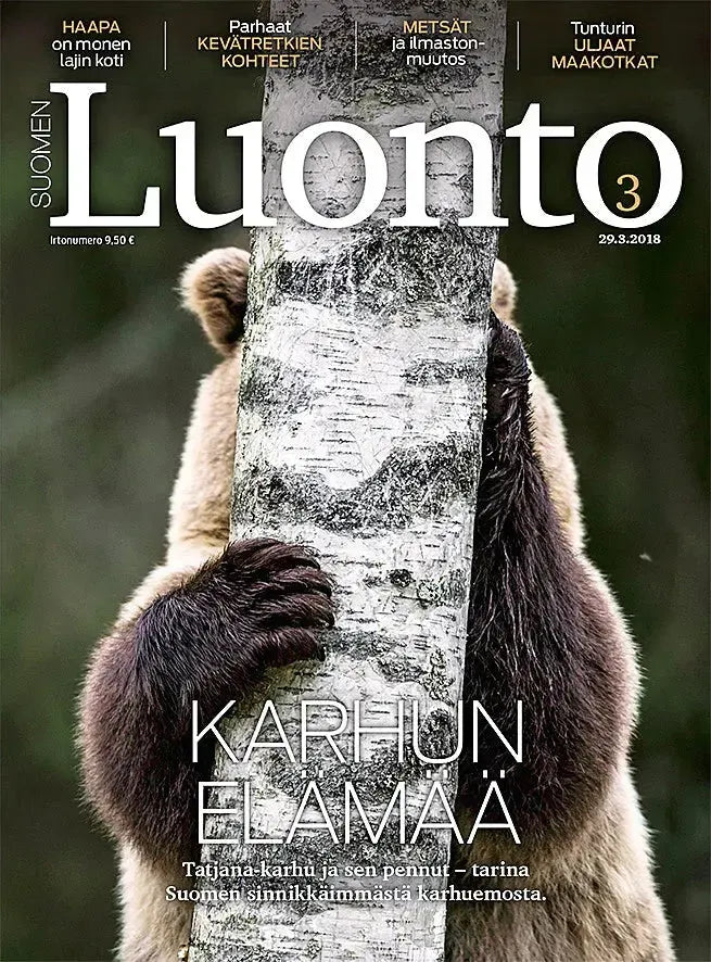 Suomen Luonto 3/2018-Suomen Luonto -lehti-Suomen luonnonsuojeluliiton Luontokauppa