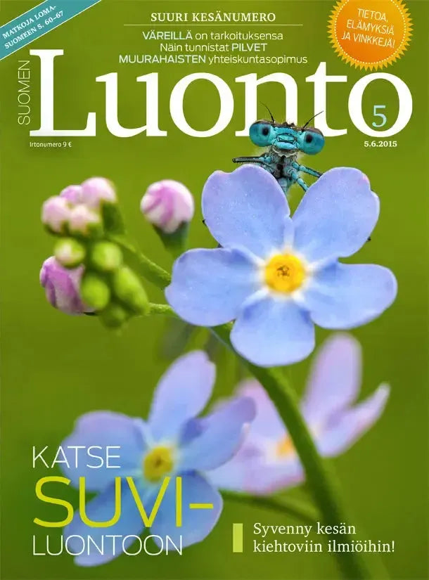 Suomen Luonto 5/2015-Suomen Luonto -lehti-Suomen luonnonsuojeluliiton Luontokauppa