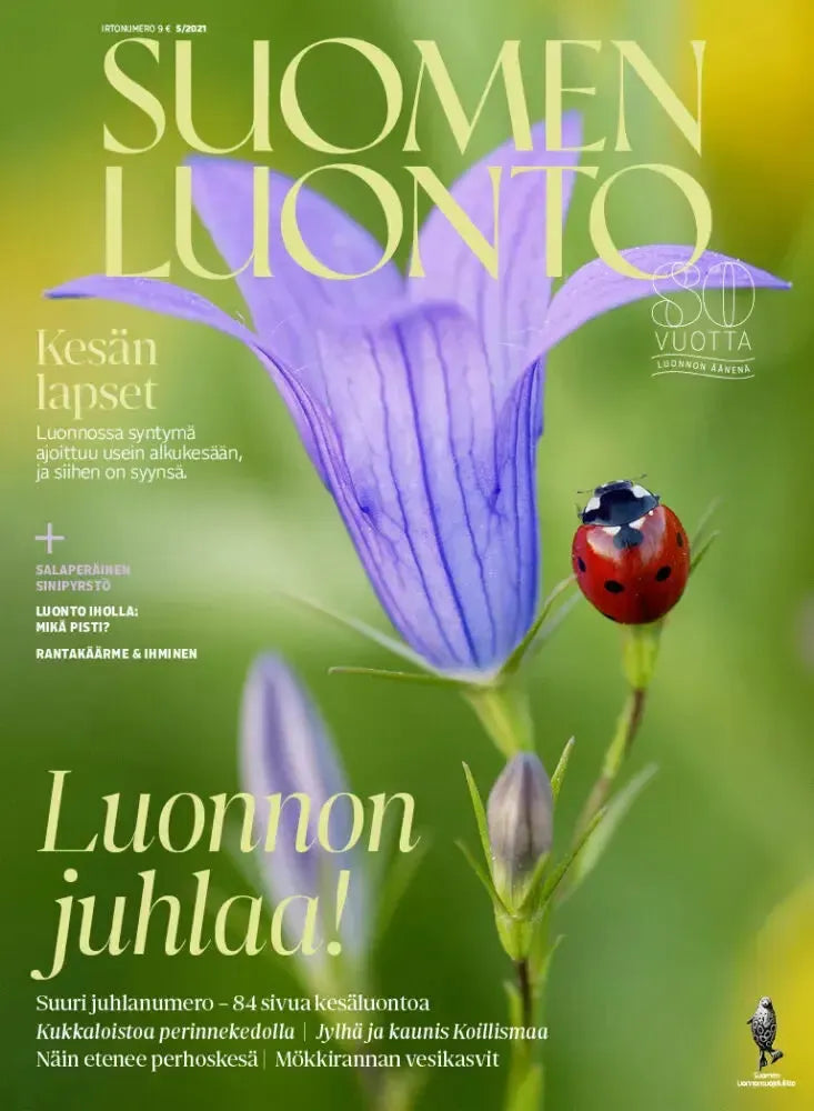 Suomen Luonto 5/2021-Suomen Luonto -lehti-Suomen luonnonsuojeluliiton Luontokauppa
