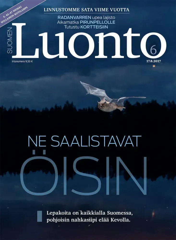 Suomen Luonto 6/2017-Suomen Luonto -lehti-Suomen luonnonsuojeluliiton Luontokauppa
