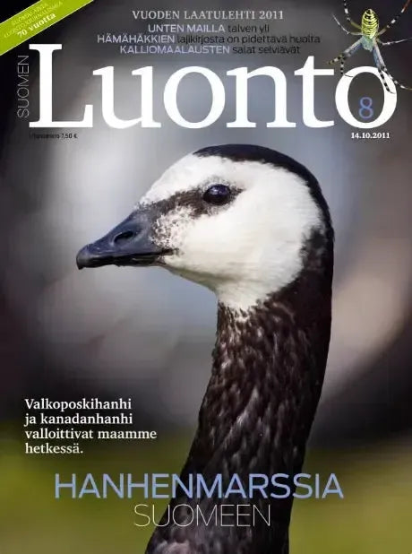Suomen Luonto 8/2011-Suomen Luonto -lehti-Suomen luonnonsuojeluliiton Luontokauppa
