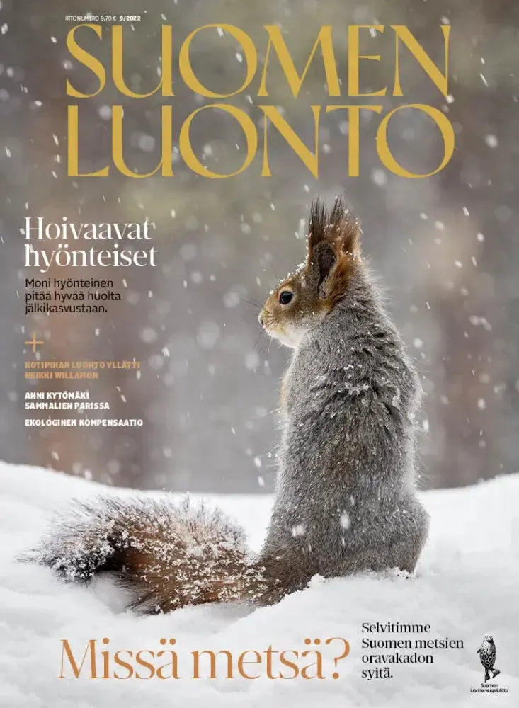 Suomen Luonto 9/2022-Suomen Luonto -lehti-Suomen luonnonsuojeluliiton Luontokauppa