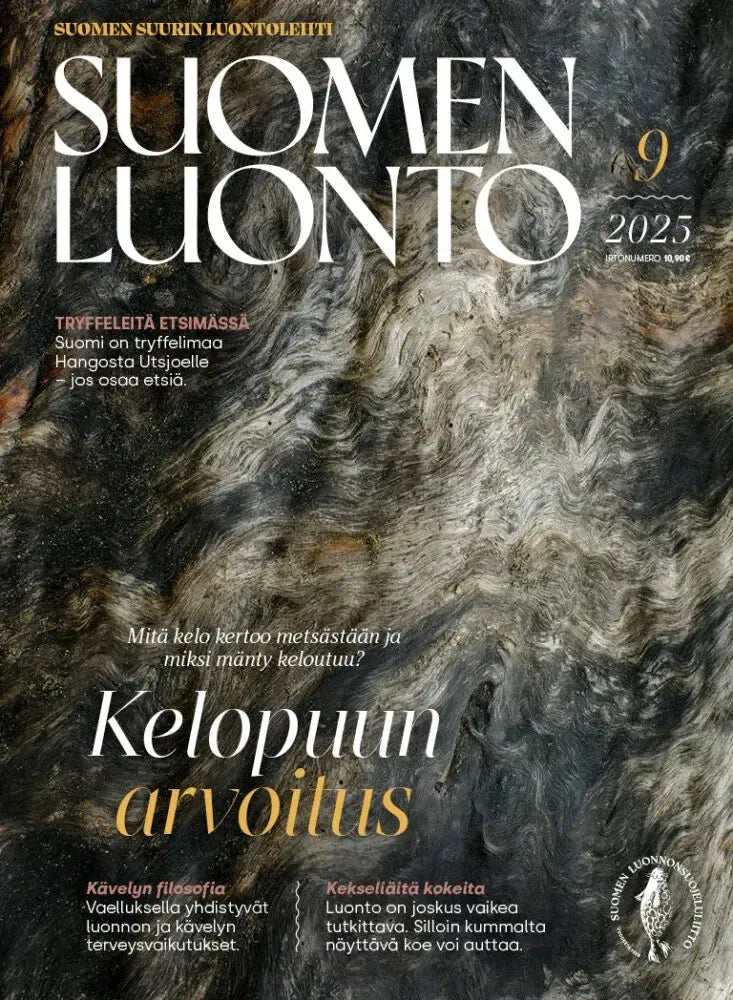 Suomen Luonto 9/2025-Suomen Luonto -lehti-Suomen luonnonsuojeluliiton Luontokauppa