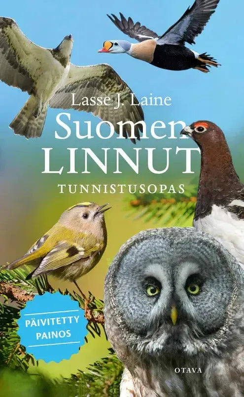 Suomen linnut — Tunnistusopas-Lintuaiheiset kirjat-Suomen luonnonsuojeluliiton Luontokauppa