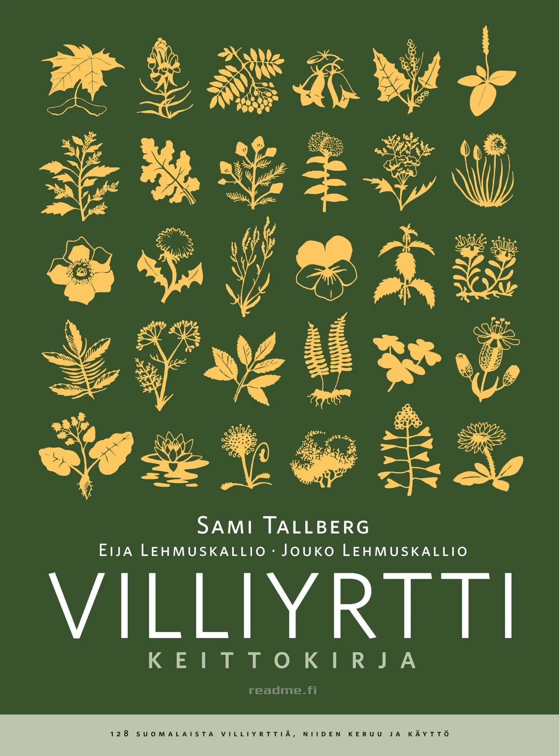 Villiyrttikeittokirja-Kasviaiheiset kirjat-Suomen luonnonsuojeluliiton Luontokauppa