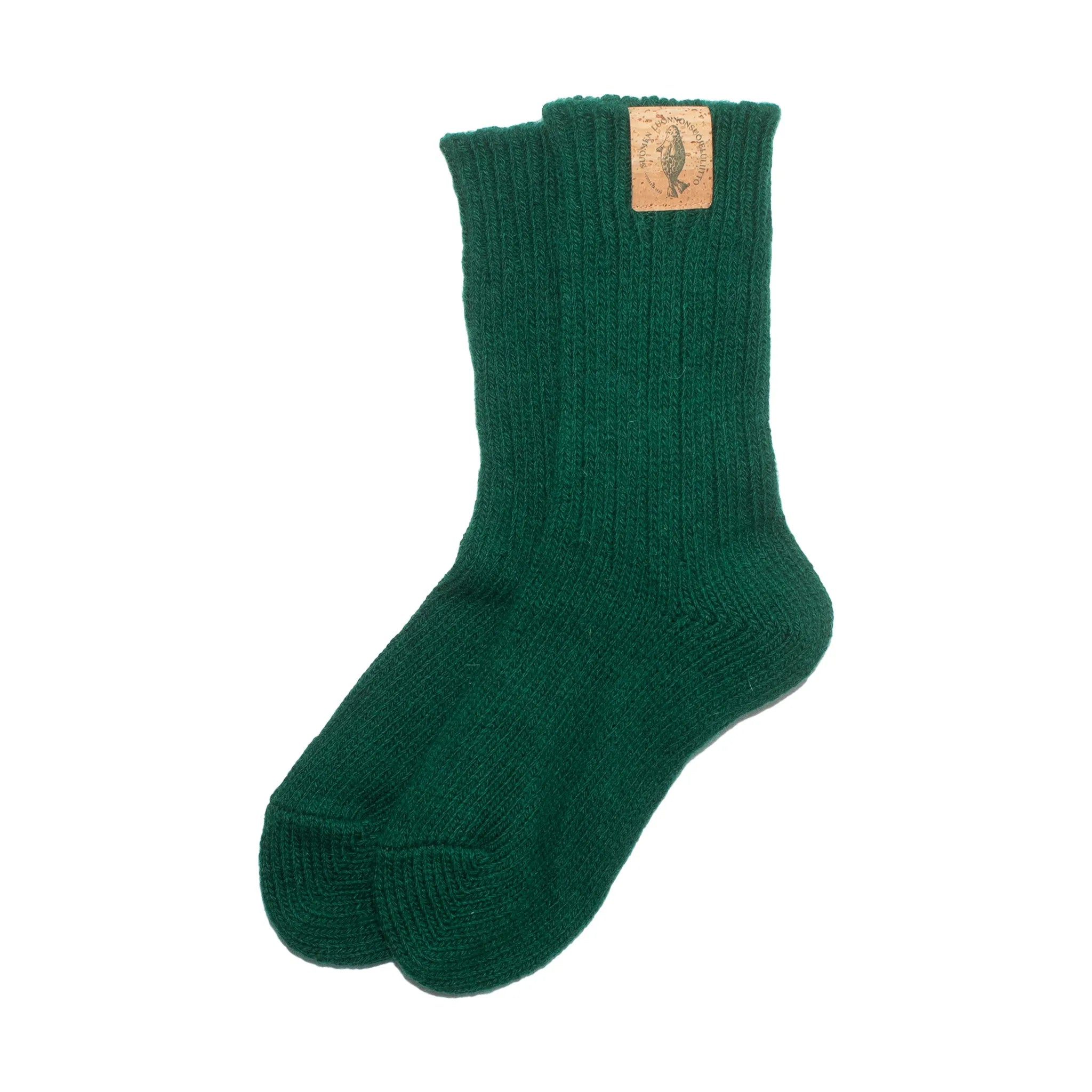 Norppa -villasukat (metsänvihreä)