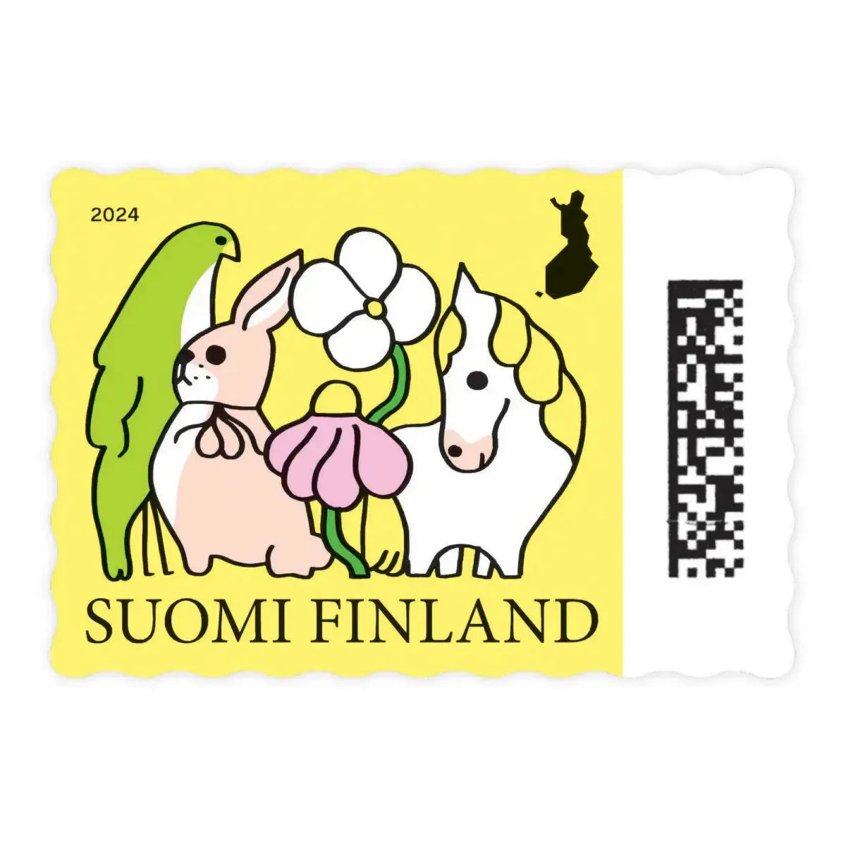 Kevätunelmia -postimerkit (10 merkin arkki)-Postimerkit-Suomen luonnonsuojeluliiton Luontokauppa