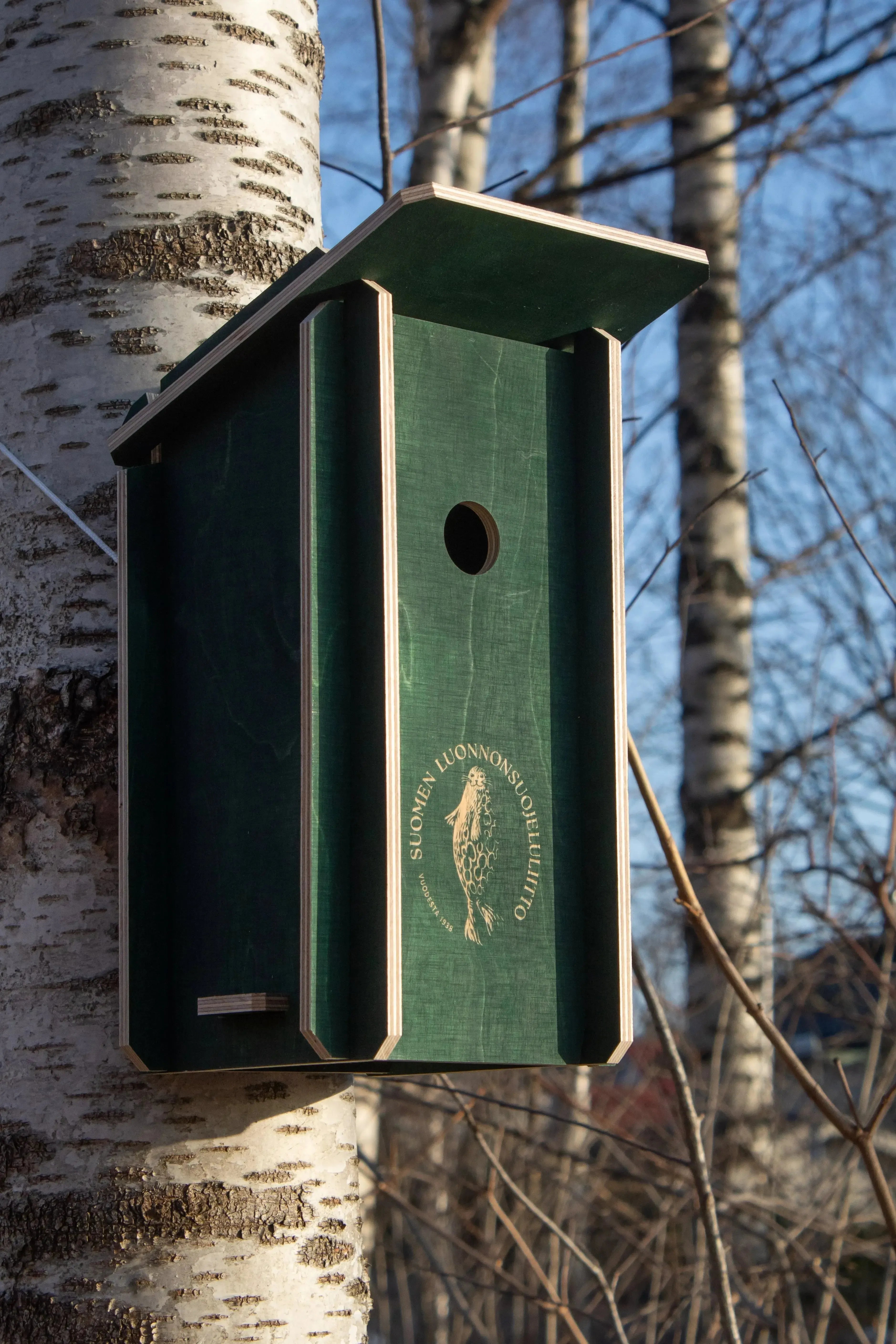 Koottava linnunpönttö (⌀ 28 mm)-Linnunpöntöt ja lintulaudat-Suomen luonnonsuojeluliiton Luontokauppa