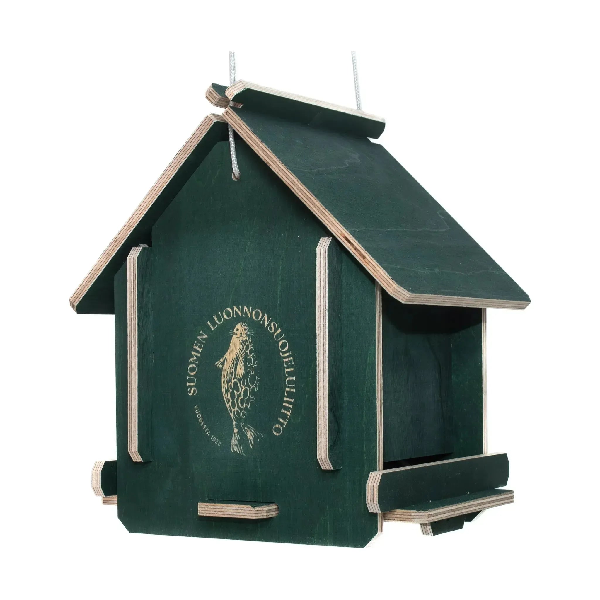 Lahjapaketti: Koottava lintulauta ja siemeniä linnuille-Lahjasetti-Suomen luonnonsuojeluliiton Luontokauppa