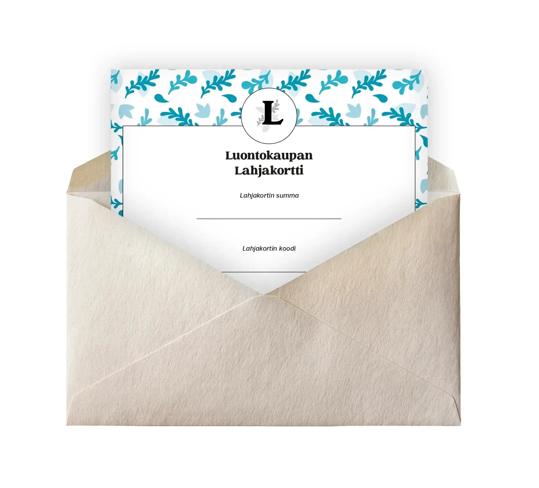 Lahjakortti valitsemallasi summalla-Lahjakortti-Suomen luonnonsuojeluliiton Luontokauppa