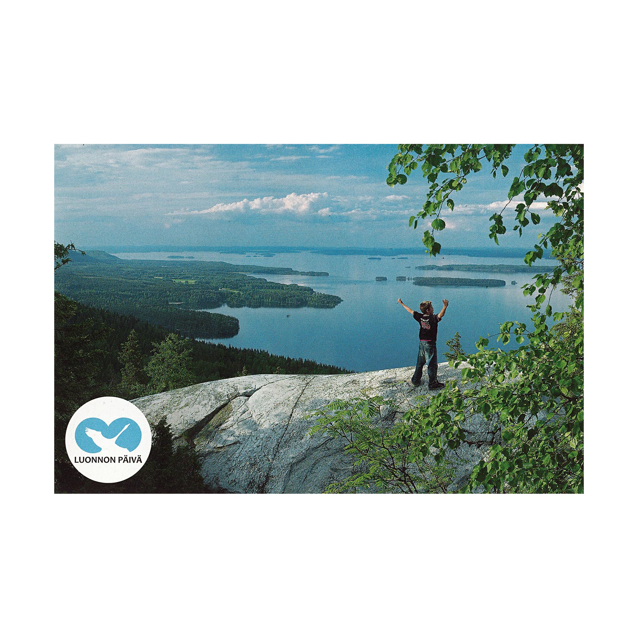 Luonnon päivä -postikortti