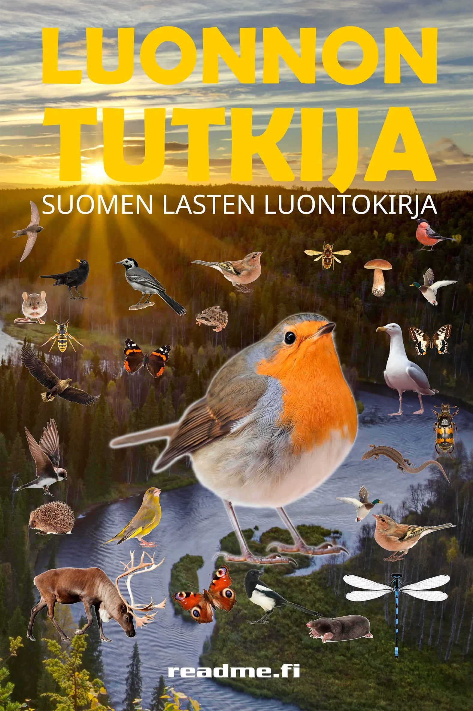 Luonnontutkija - Suomen lasten luontokirja-Lasten ja nuorten kirjat-Suomen luonnonsuojeluliiton Luontokauppa