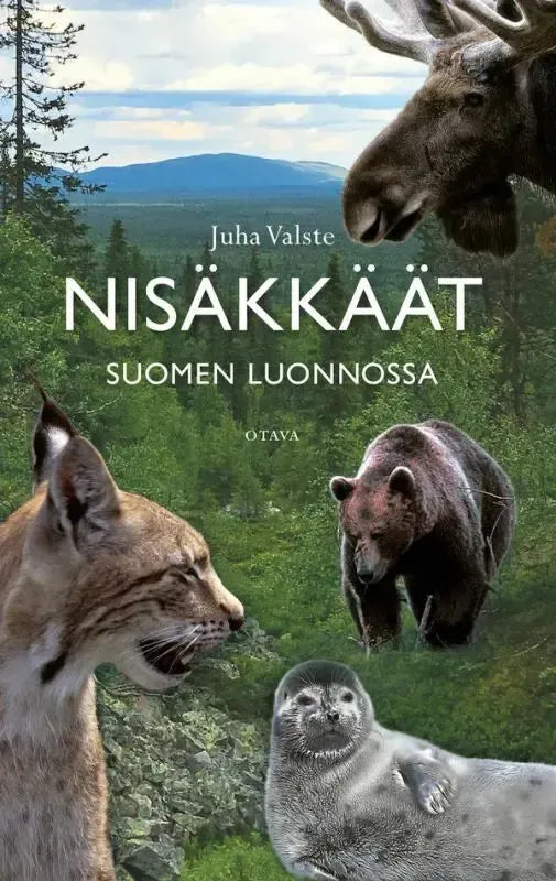 Nisäkkäät Suomen luonnossa-Eläinaiheiset kirjat-Suomen luonnonsuojeluliiton Luontokauppa