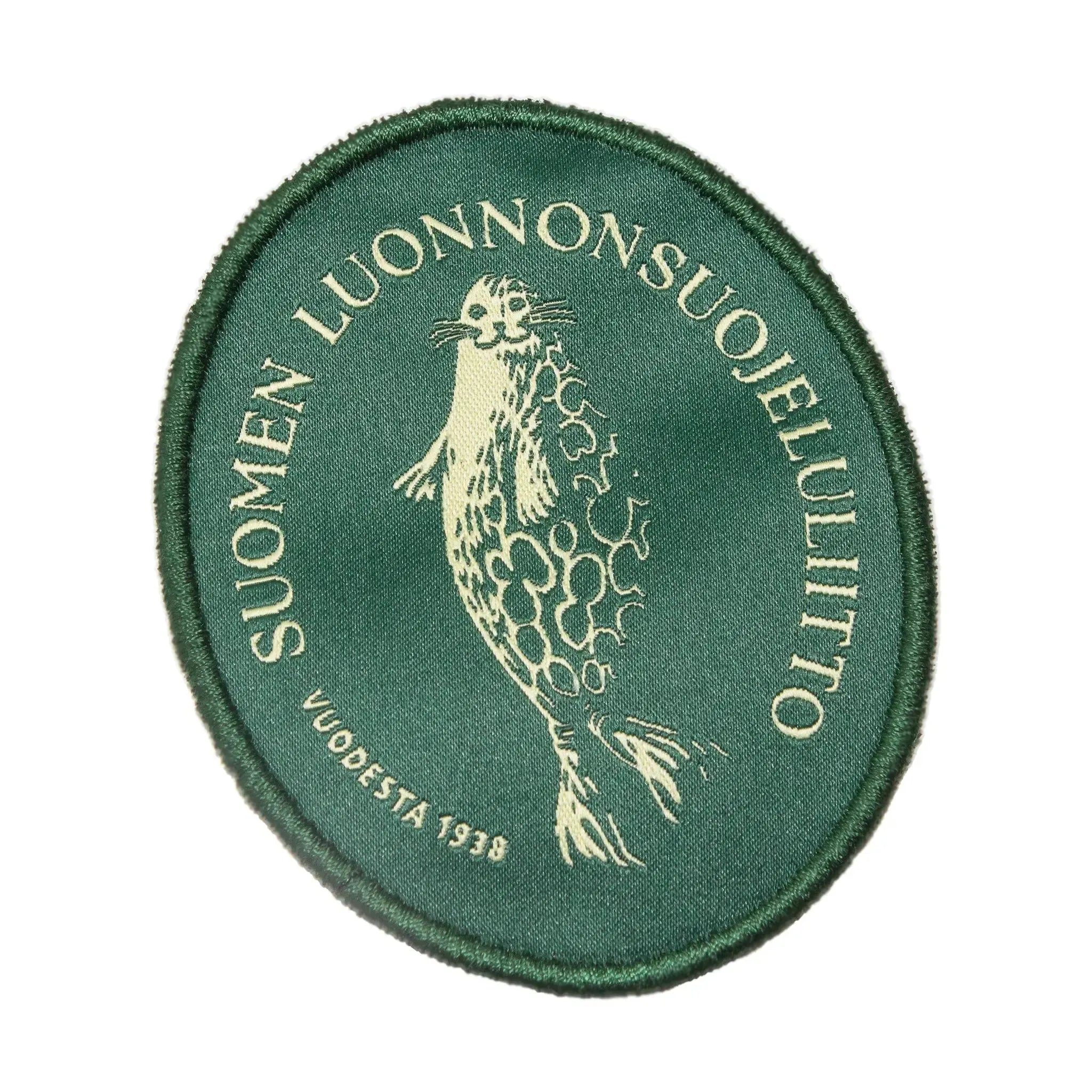 Norppa -kangasmerkki-Kangasmerkit ja vaatelaastarit-Suomen luonnonsuojeluliiton Luontokauppa