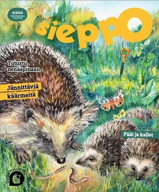 Sieppo 4/2024-Sieppo -lehti-Suomen luonnonsuojeluliiton Luontokauppa
