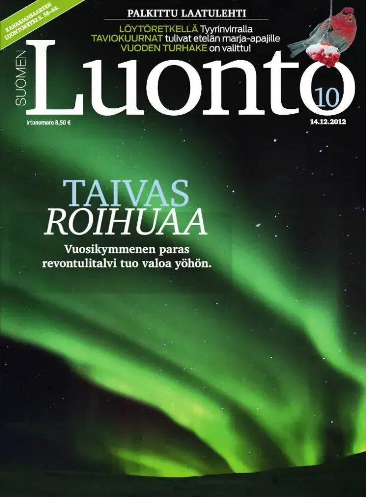 Suomen Luonto 10/2012-Suomen Luonto -lehti-Suomen luonnonsuojeluliiton Luontokauppa