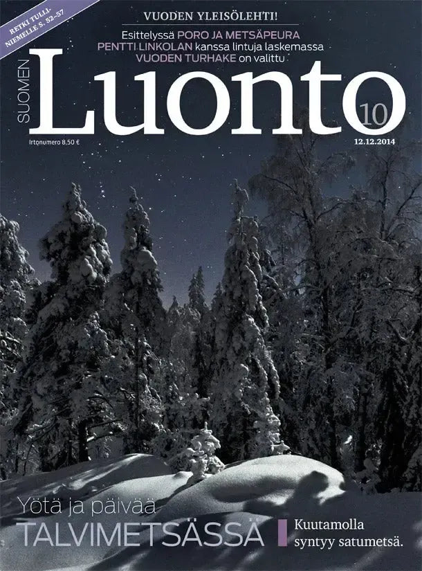 Suomen Luonto 10/2014-Suomen Luonto -lehti-Suomen luonnonsuojeluliiton Luontokauppa