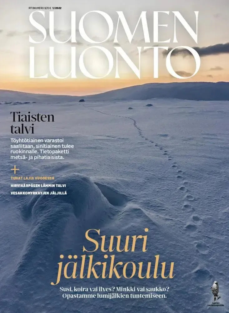 Suomen Luonto 1/2022-Suomen Luonto -lehti-Suomen luonnonsuojeluliiton Luontokauppa