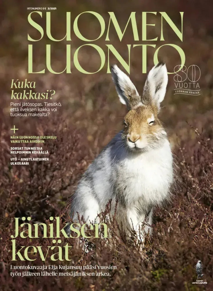 Suomen Luonto 3/2021-Suomen Luonto -lehti-Suomen luonnonsuojeluliiton Luontokauppa