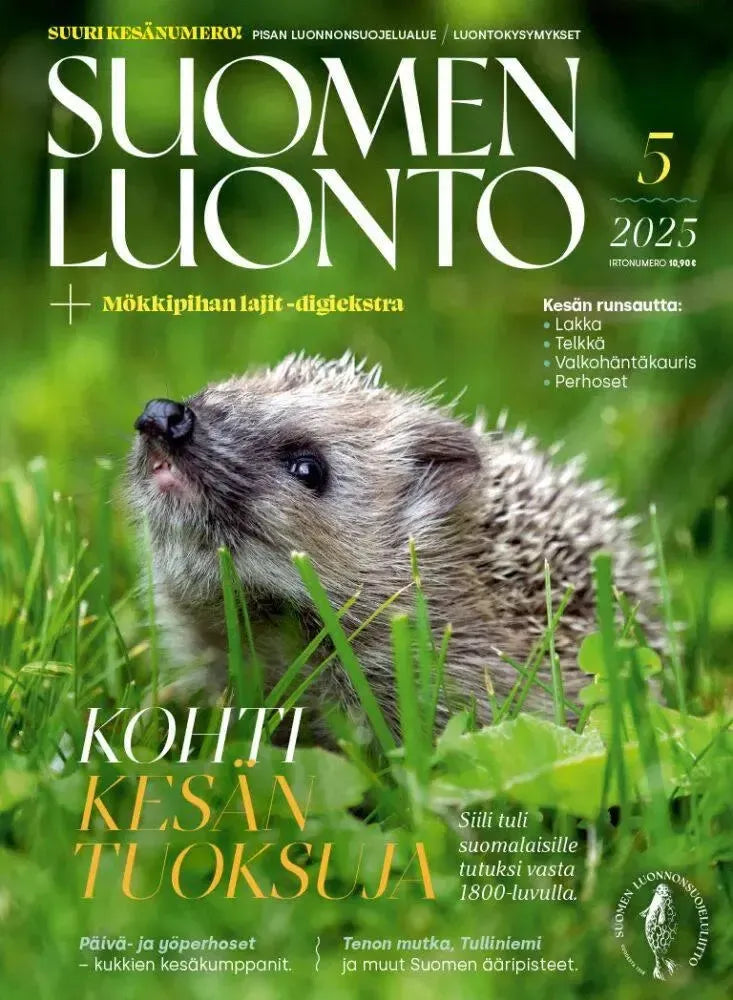 Suomen Luonto 5/2025-Suomen Luonto -lehti-Suomen luonnonsuojeluliiton Luontokauppa
