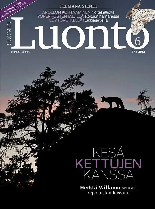 Suomen Luonto 6/2012-Suomen Luonto -lehti-Suomen luonnonsuojeluliiton Luontokauppa