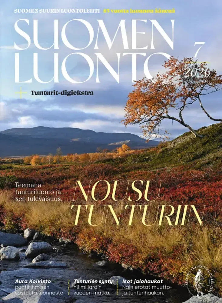 Suomen Luonto 7/2026-Suomen Luonto -lehti-Suomen luonnonsuojeluliiton Luontokauppa