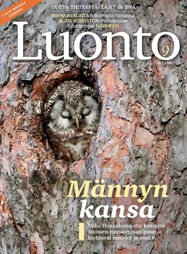 Suomen Luonto 9/2017-Suomen Luonto -lehti-Suomen luonnonsuojeluliiton Luontokauppa
