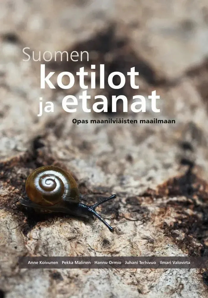 Suomen kotilot ja etanat-Hyönteisaiheiset kirjat-Suomen luonnonsuojeluliiton Luontokauppa