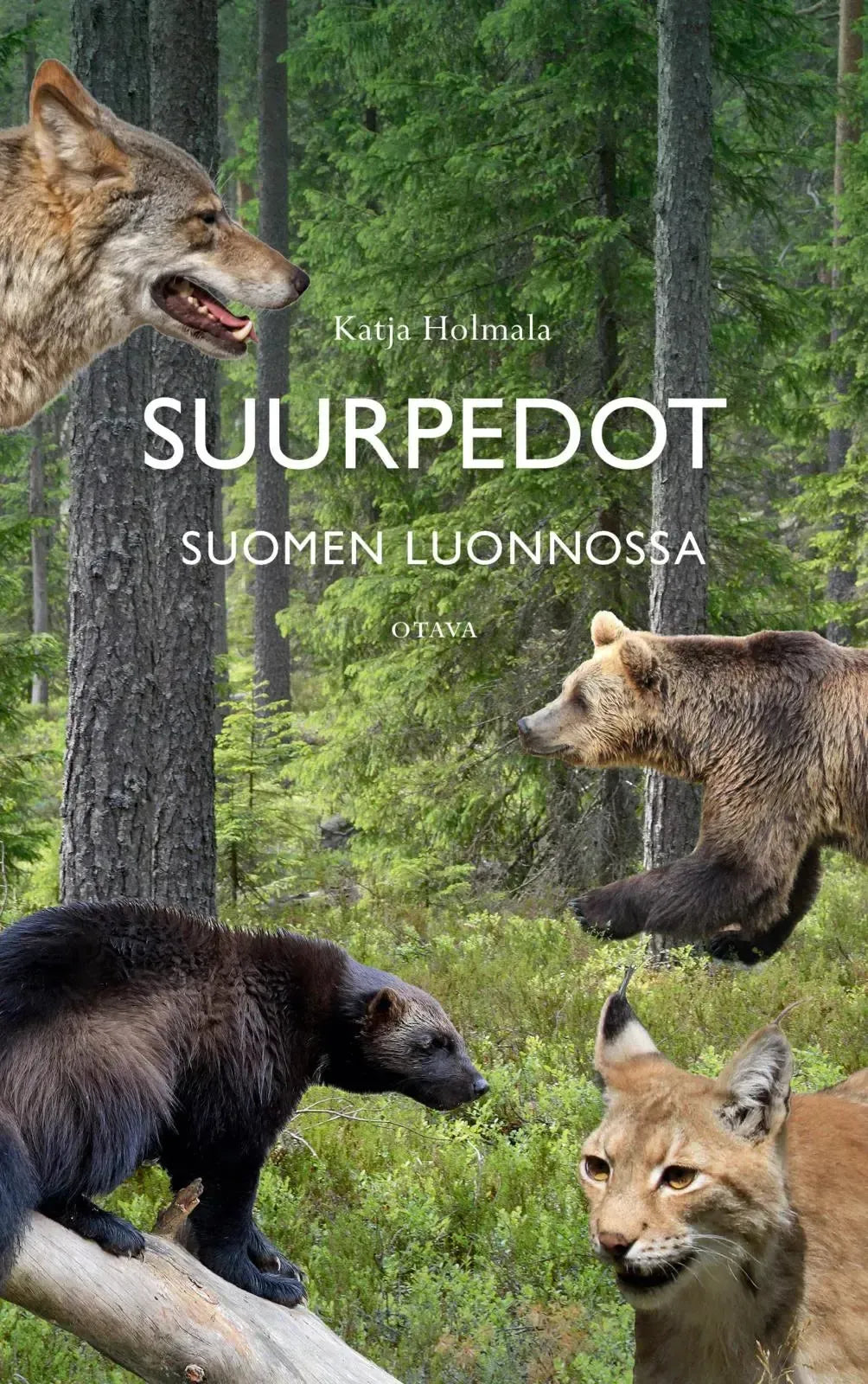Suurpedot Suomen luonnossa-Eläinaiheiset kirjat-Suomen luonnonsuojeluliiton Luontokauppa
